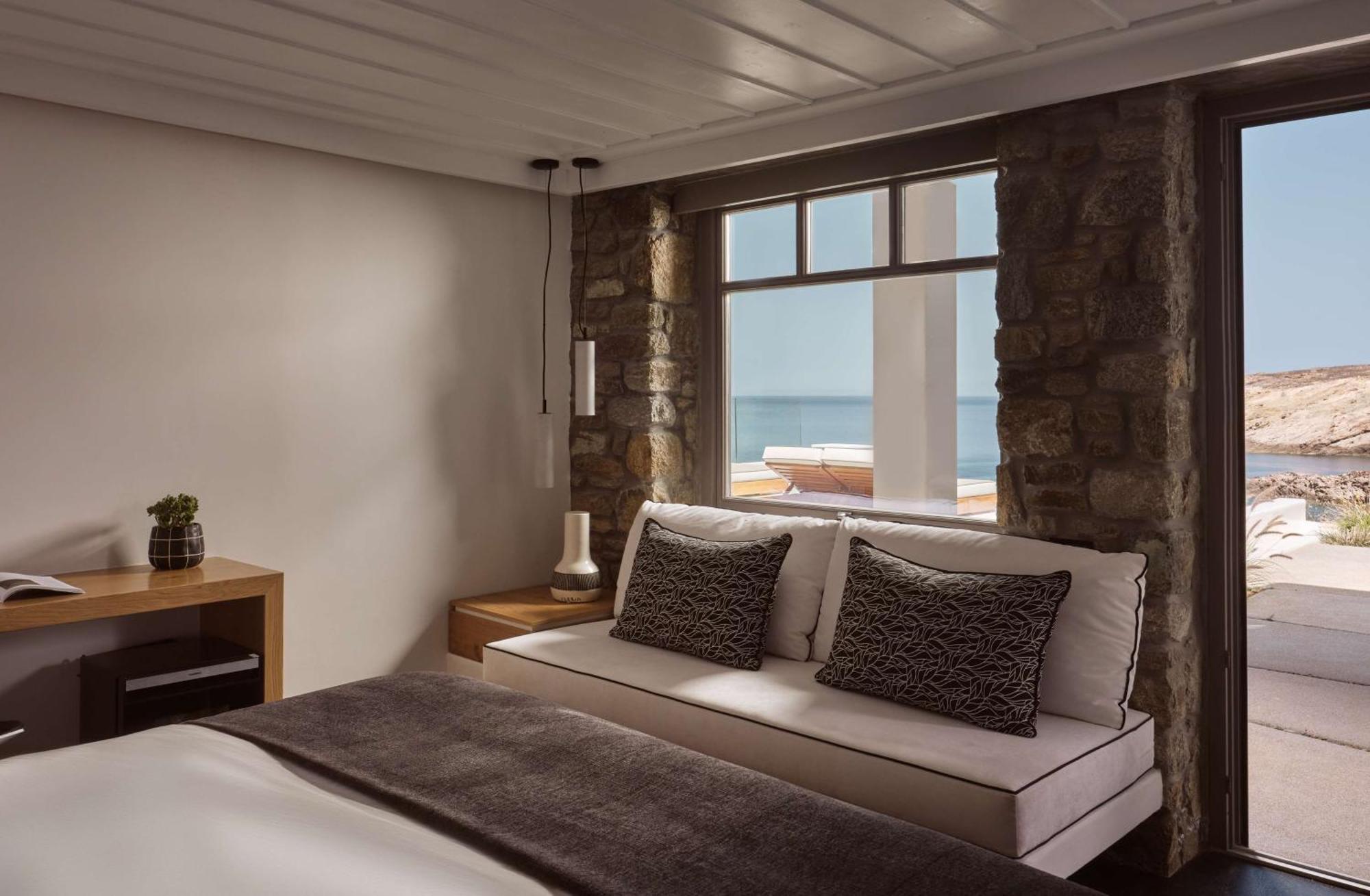 Semeli Coast Mykonos Curio Collection By Hilton Hotel Merchia Beach Exterior foto