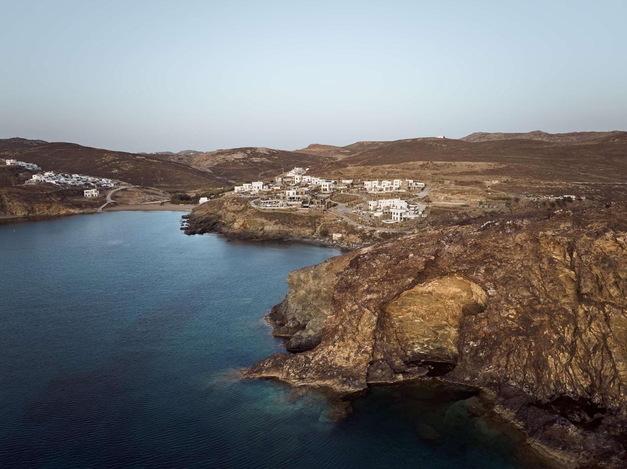 Semeli Coast Mykonos Curio Collection By Hilton Hotel Merchia Beach Exterior foto