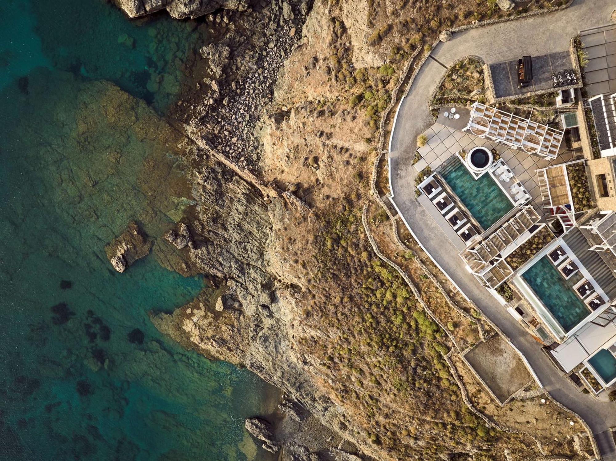 Semeli Coast Mykonos Curio Collection By Hilton Hotel Merchia Beach Exterior foto