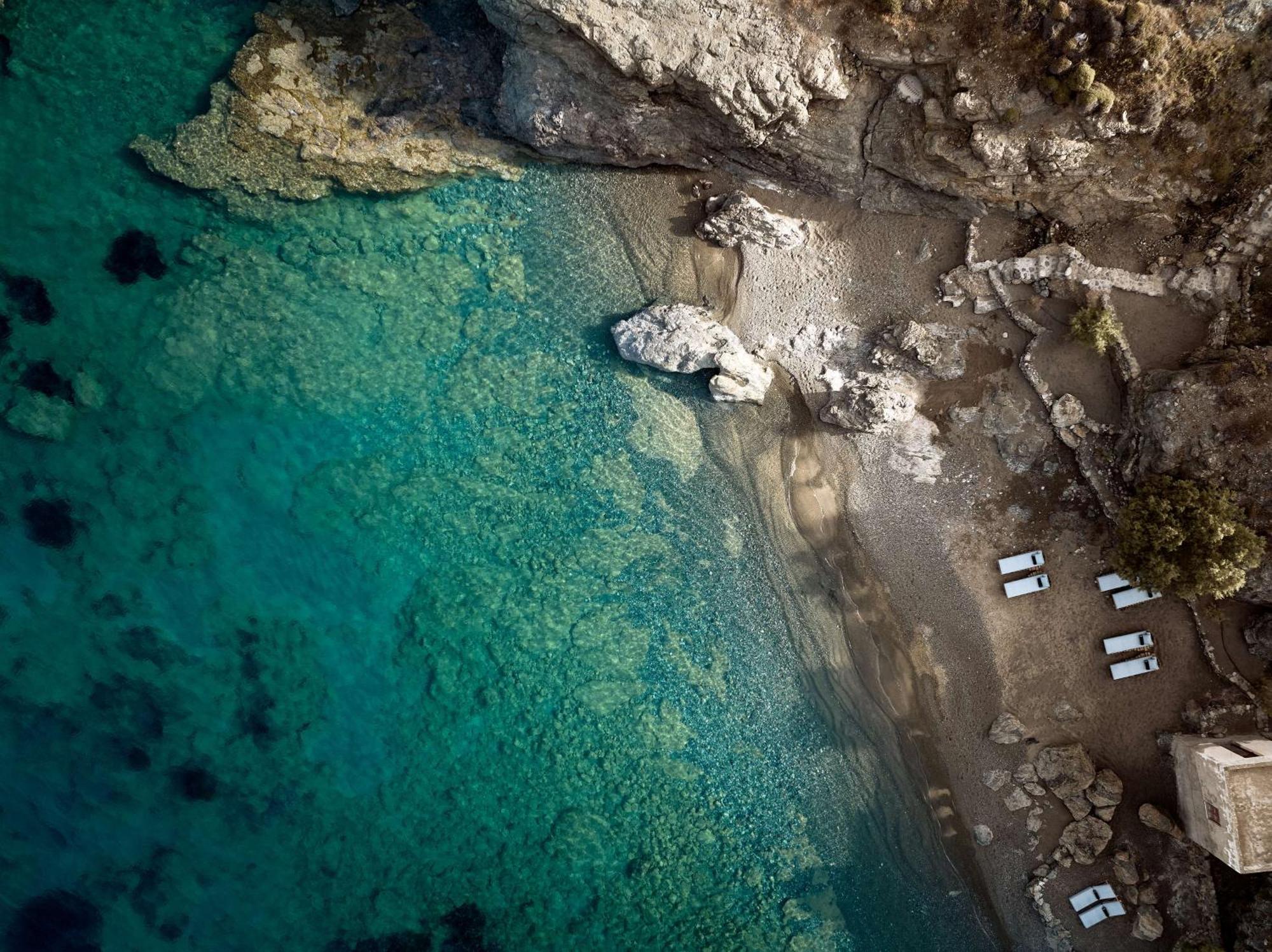 Semeli Coast Mykonos Curio Collection By Hilton Hotel Merchia Beach Exterior foto