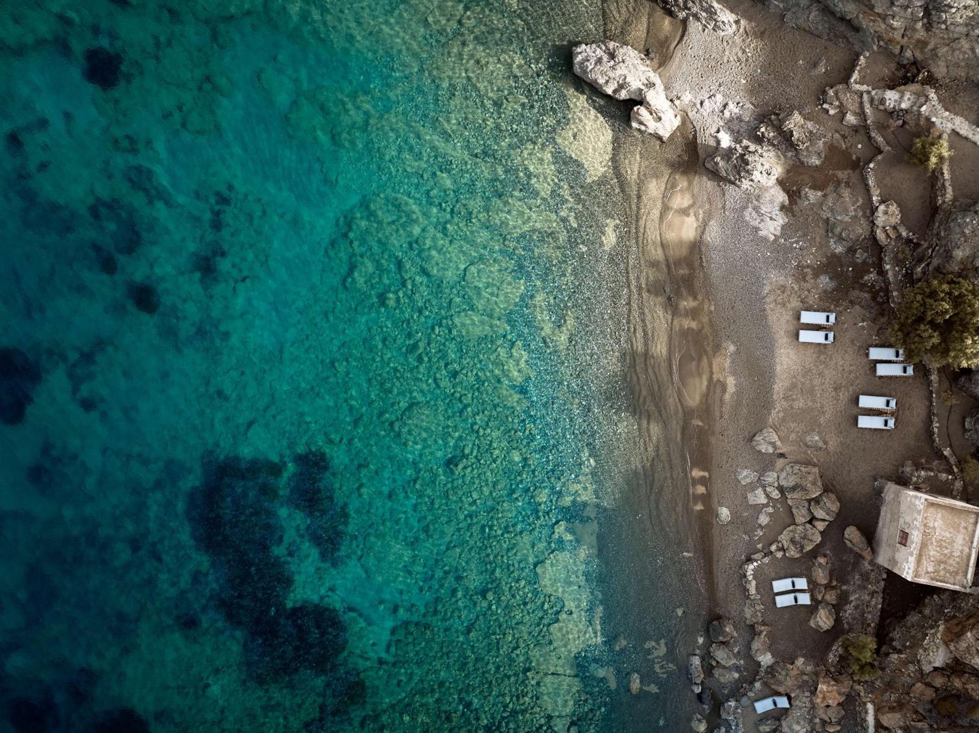 Semeli Coast Mykonos Curio Collection By Hilton Hotel Merchia Beach Exterior foto