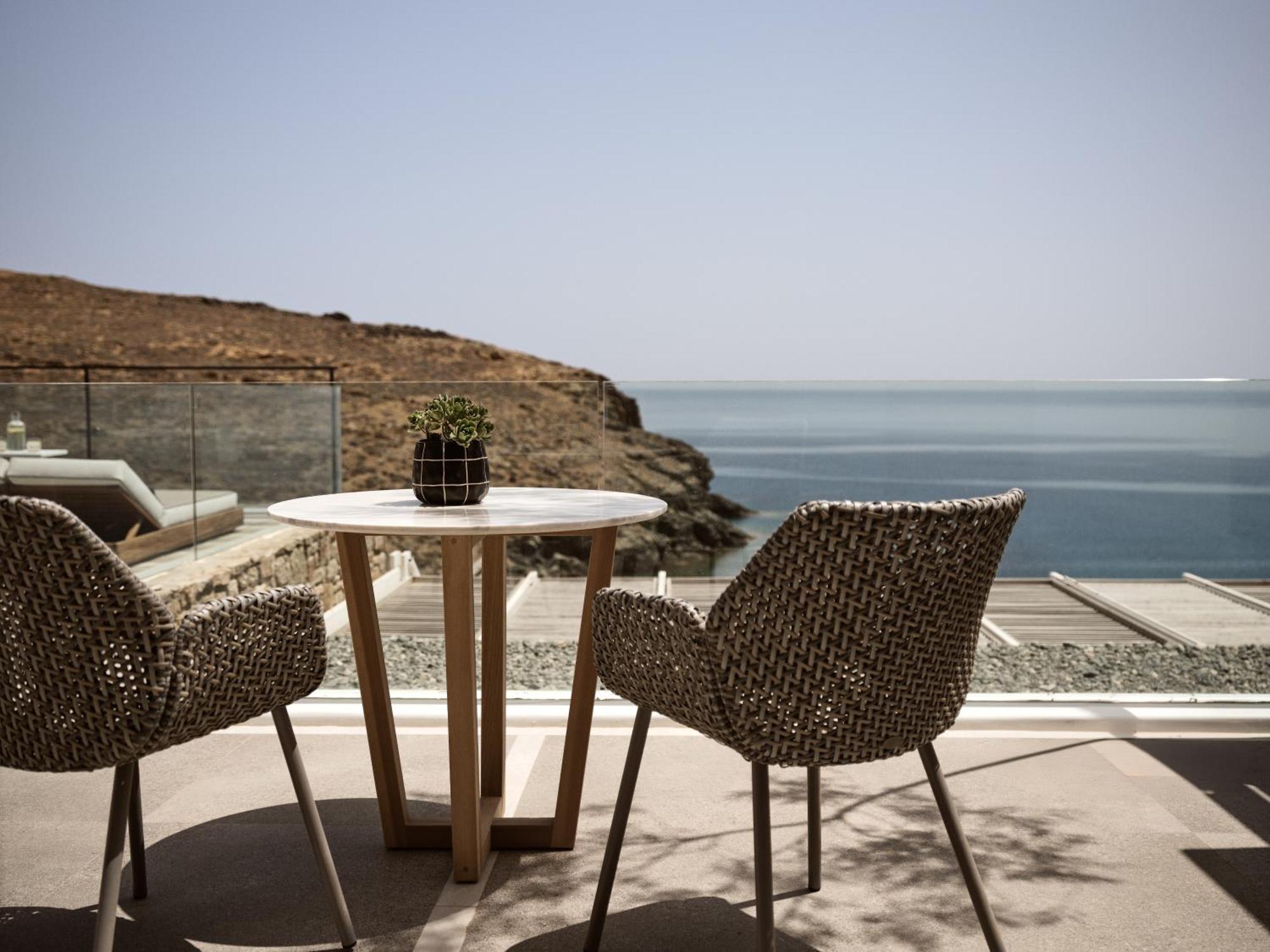Semeli Coast Mykonos Curio Collection By Hilton Hotel Merchia Beach Exterior foto