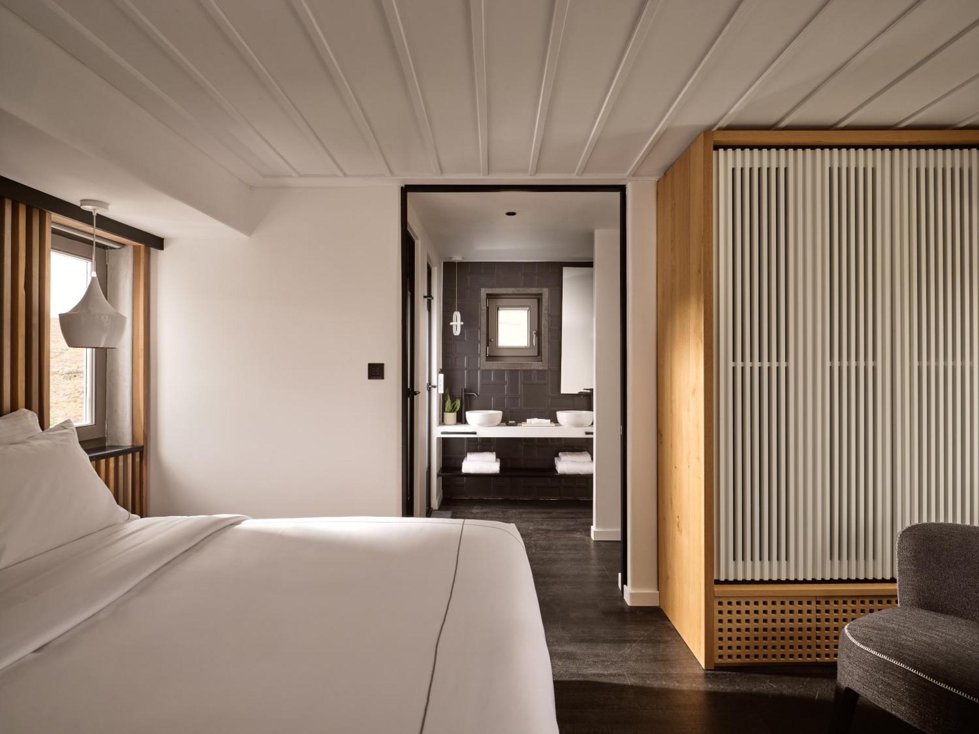 Semeli Coast Mykonos Curio Collection By Hilton Hotel Merchia Beach Exterior foto