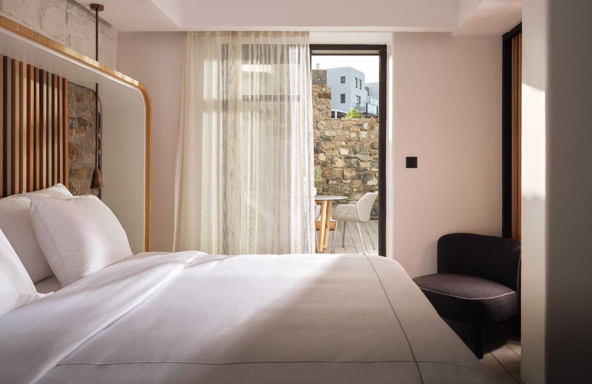 Semeli Coast Mykonos Curio Collection By Hilton Hotel Merchia Beach Exterior foto