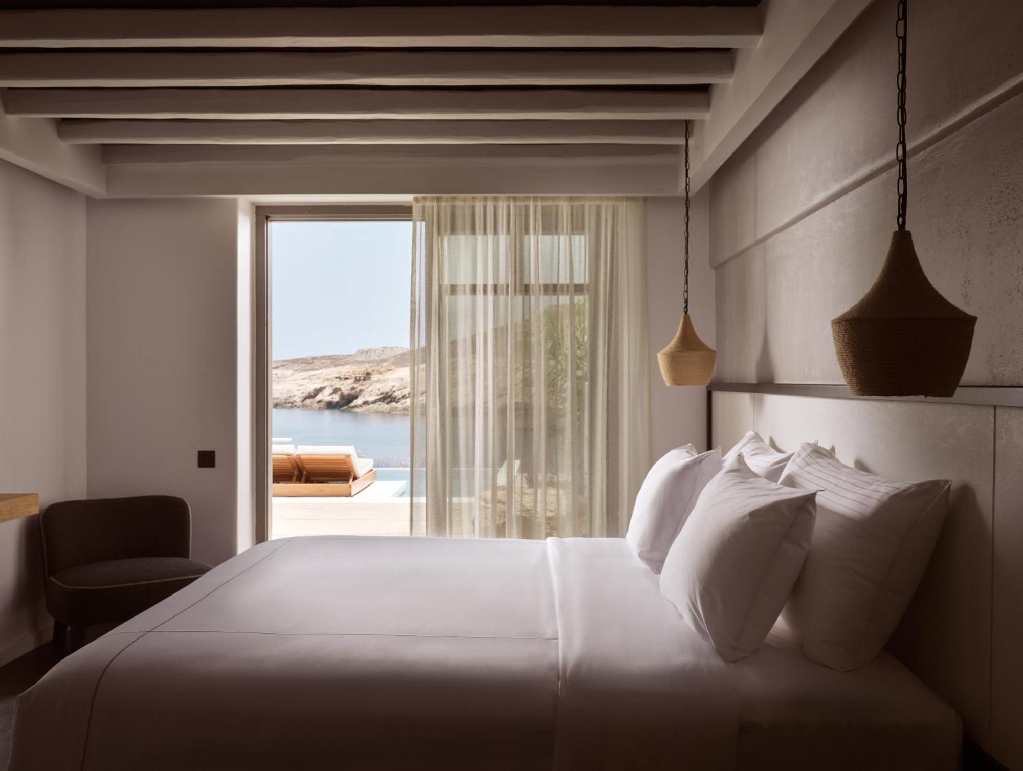 Semeli Coast Mykonos Curio Collection By Hilton Hotel Merchia Beach Exterior foto