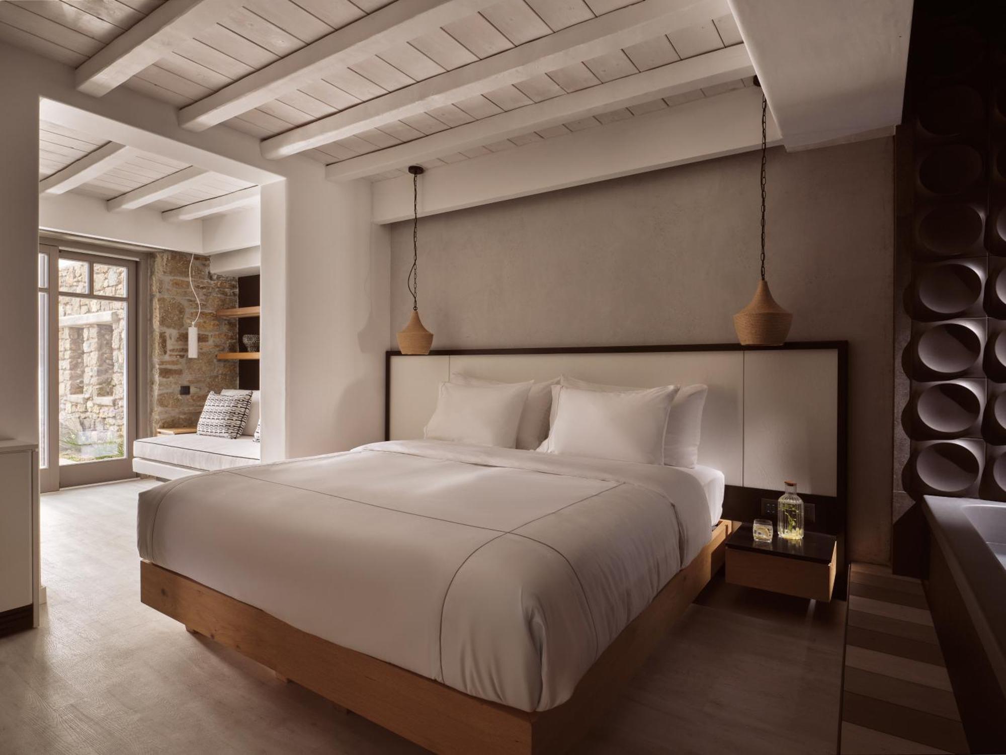 Semeli Coast Mykonos Curio Collection By Hilton Hotel Merchia Beach Exterior foto