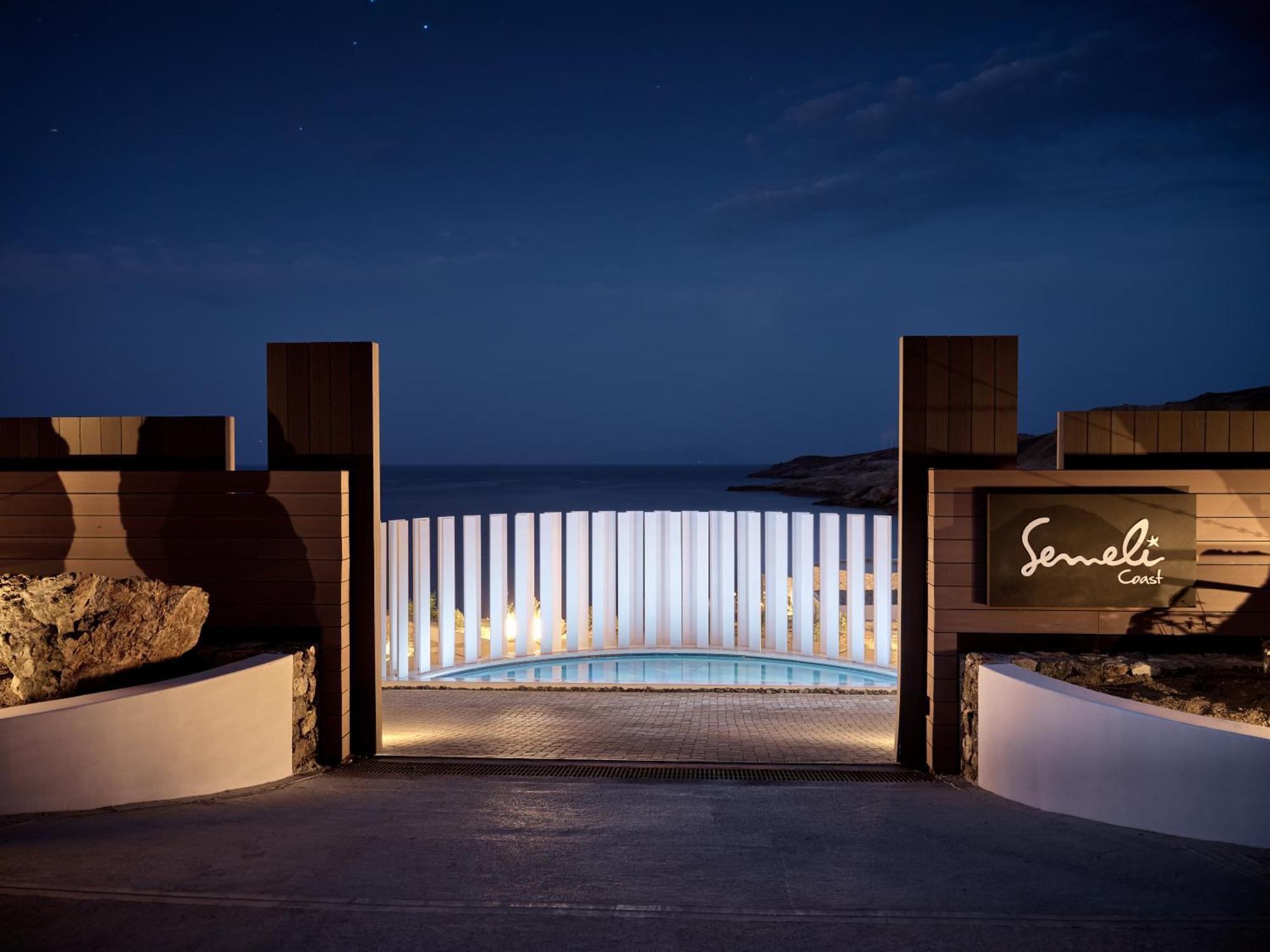 Semeli Coast Mykonos Curio Collection By Hilton Hotel Merchia Beach Exterior foto