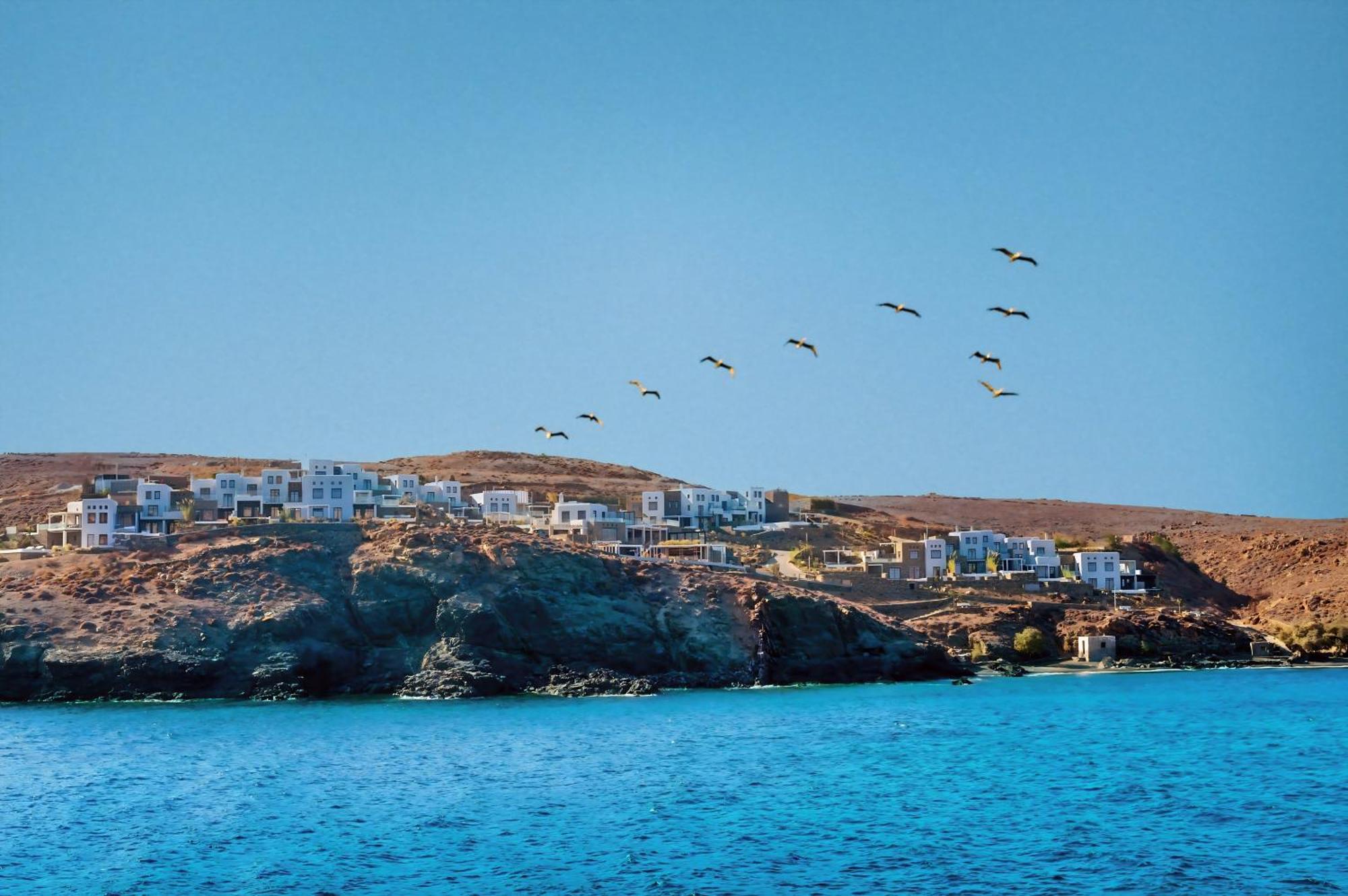 Semeli Coast Mykonos Curio Collection By Hilton Hotel Merchia Beach Exterior foto