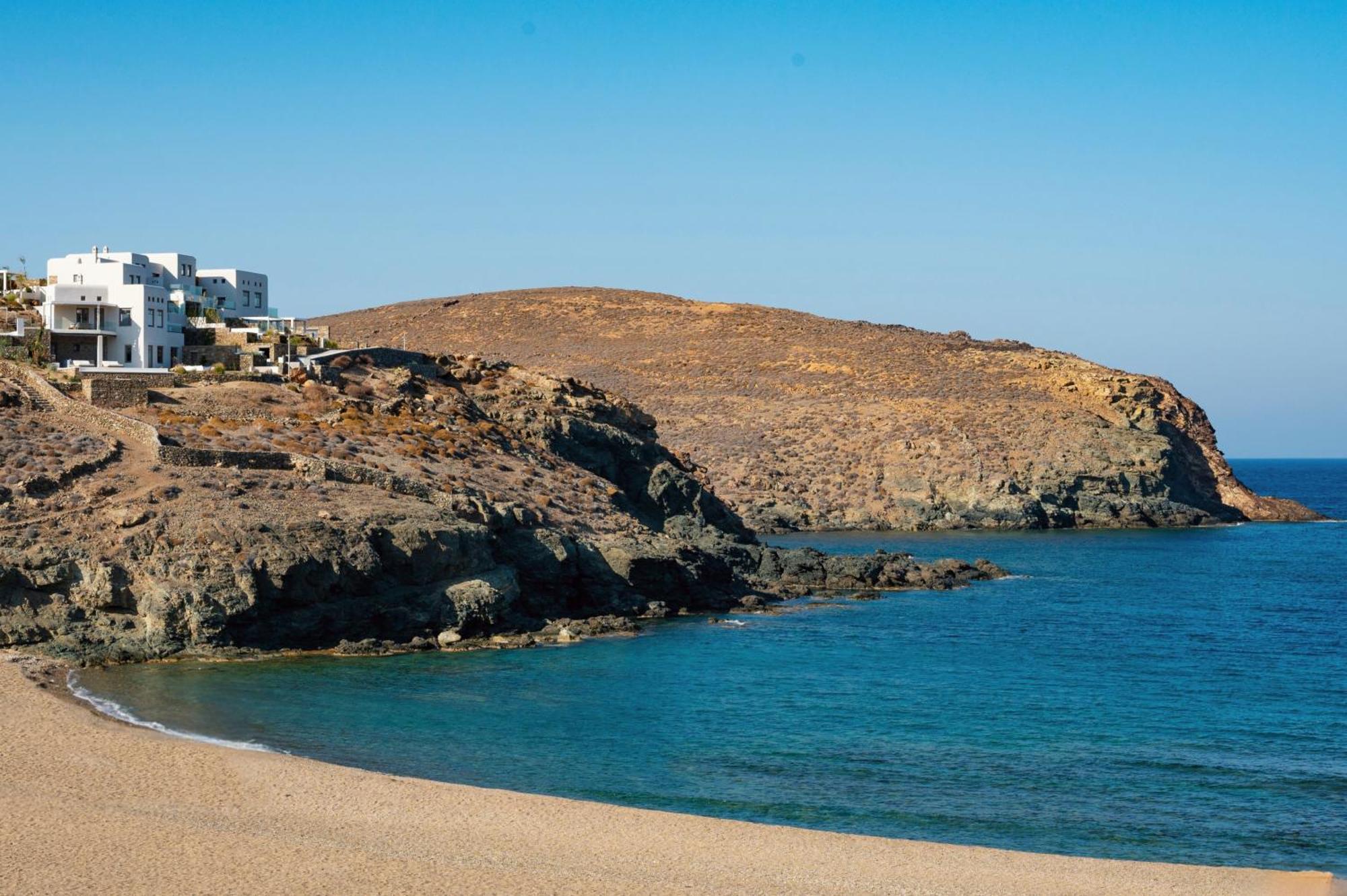 Semeli Coast Mykonos Curio Collection By Hilton Hotel Merchia Beach Exterior foto