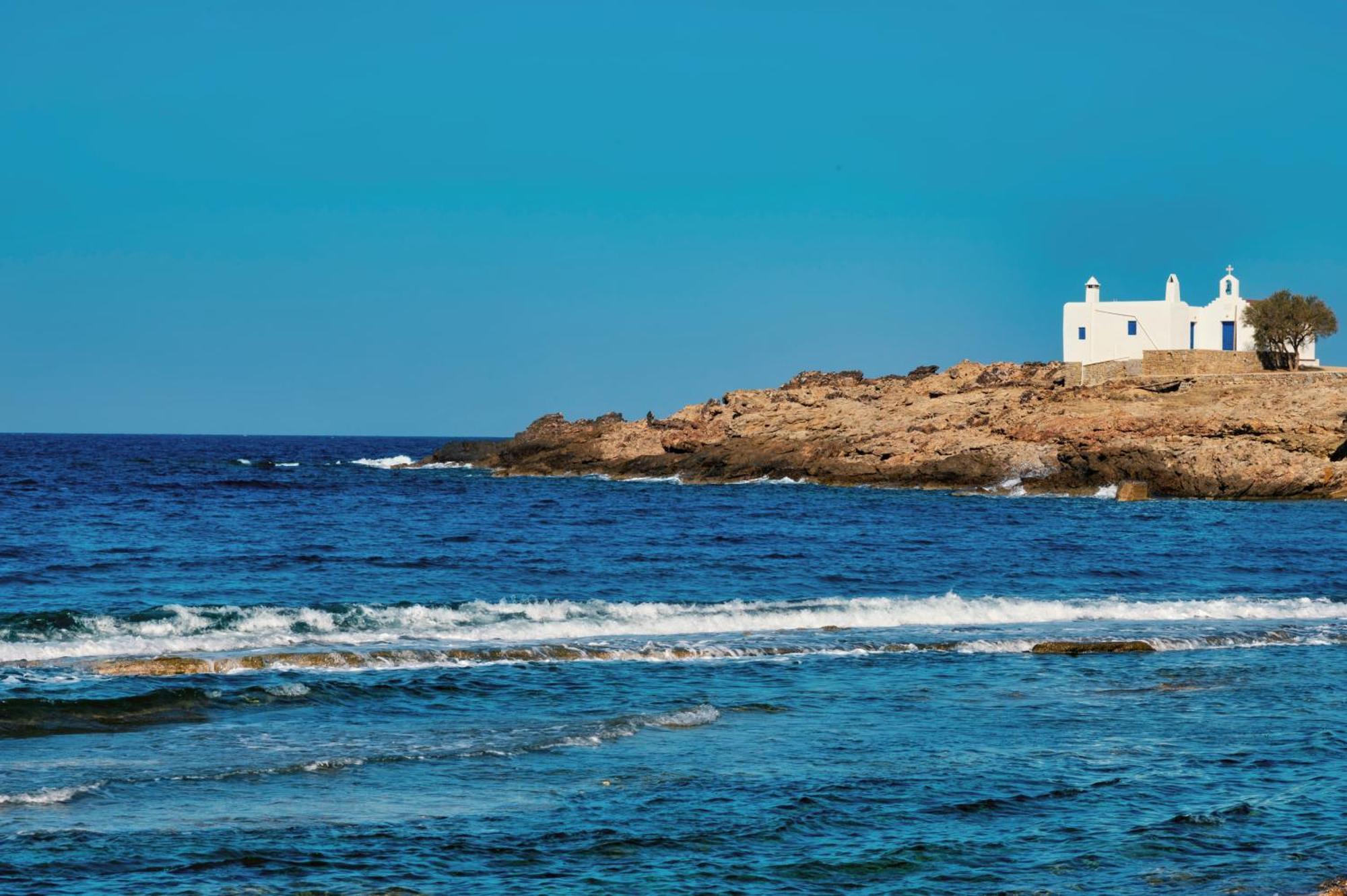 Semeli Coast Mykonos Curio Collection By Hilton Hotel Merchia Beach Exterior foto